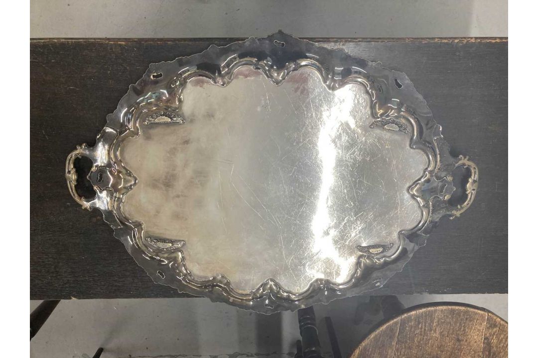 Silver Plate: - Image 2 of 3