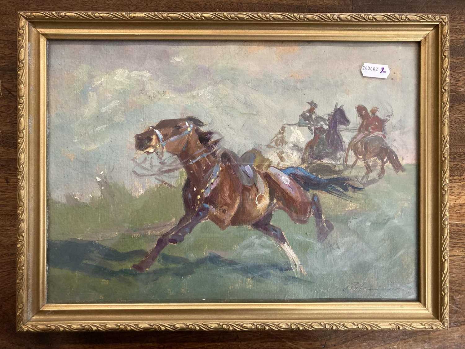 20th cent. / Watercolour: - Image 2 of 5