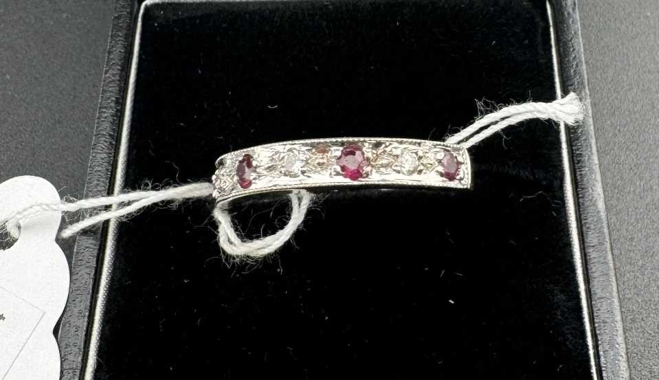 Hallmarked White Gold: