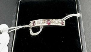 Hallmarked White Gold: