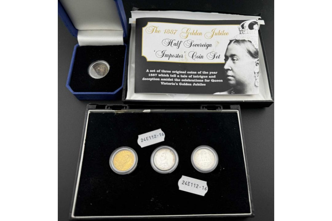 Gold & Silver Coins: - Image 1 of 3