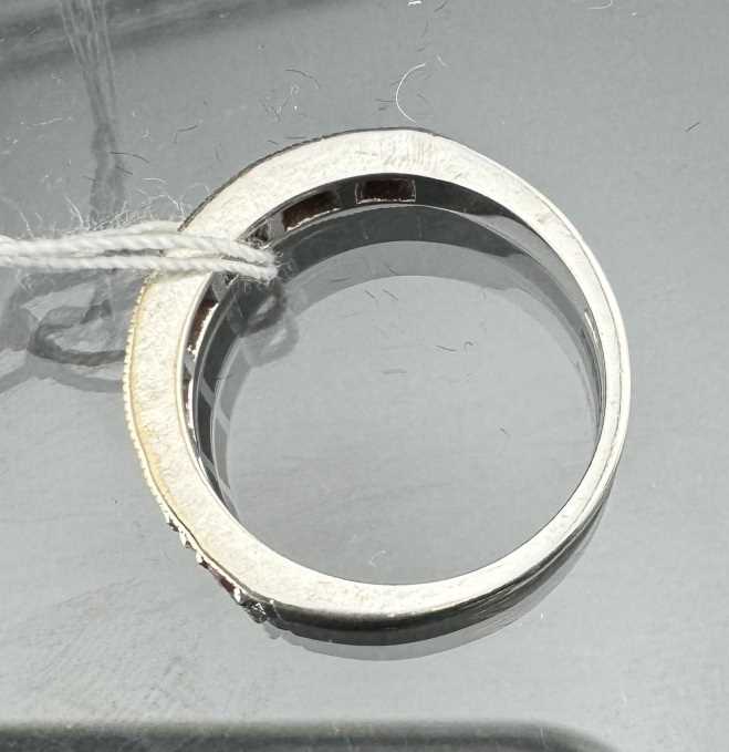 Hallmarked White Gold: - Image 3 of 9