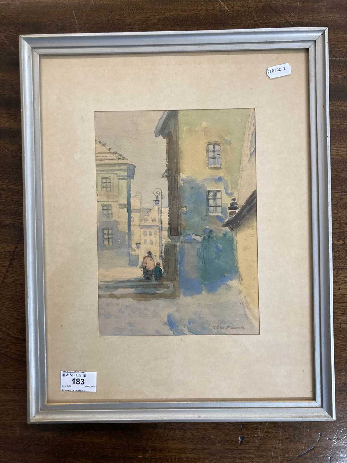 20th cent. / Watercolour: