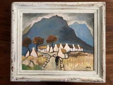 In the manner of Markey Robinson (Irish 1918-1999):