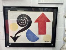 Alexander Calder (American 1898 - 1976):