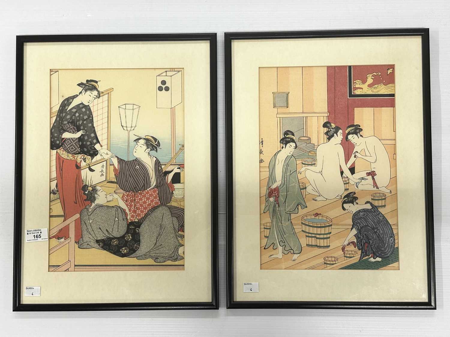 Kiyonaga Torii, Japanese (1752 -1815): - Image 3 of 3