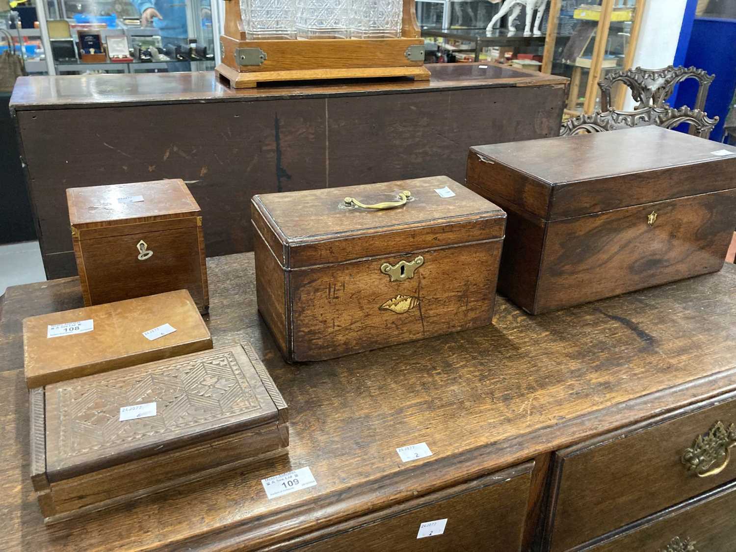 19th & 20th cent. Boxes: