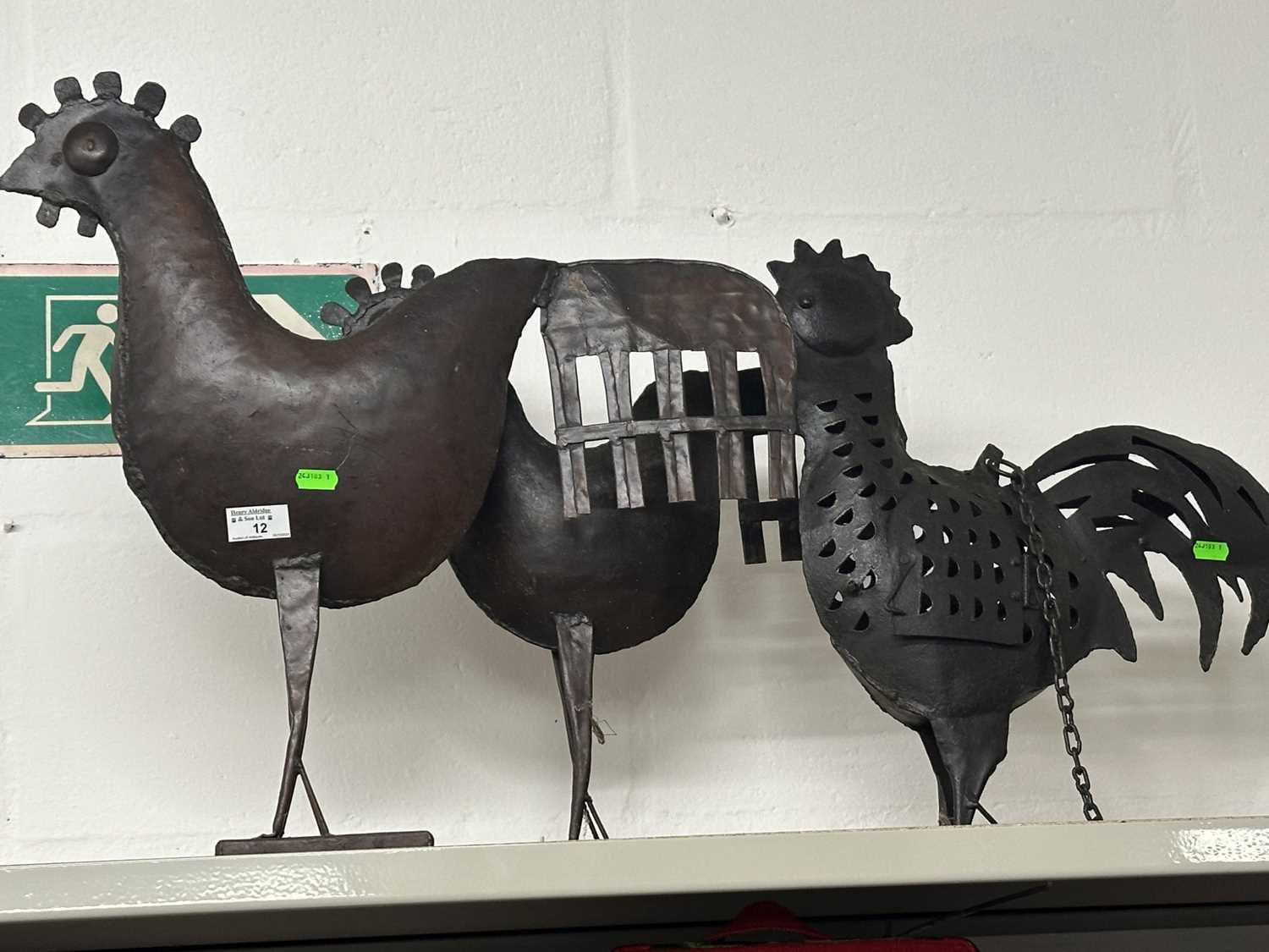 Metal Sculptures - Image 2 of 3
