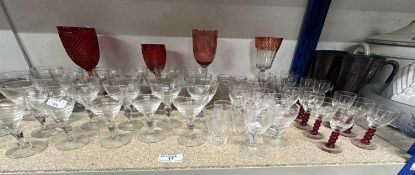 19th & 20th cent. Glasses: