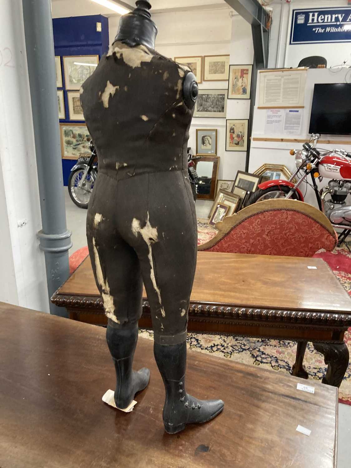 Textiles - Tailors Dummy: - Image 3 of 4