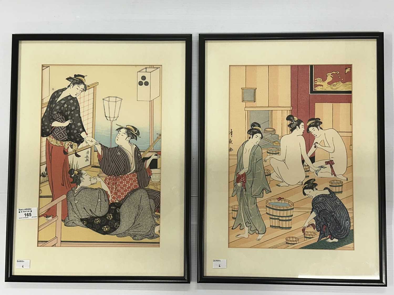 Kiyonaga Torii, Japanese (1752 -1815): - Image 2 of 3