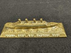 R.M.S. OLYMPIC:
