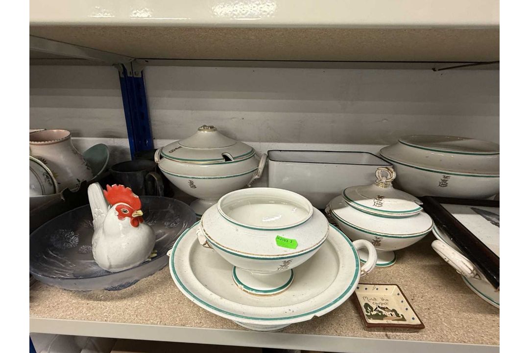 Ceramics and Glass: - Image 2 of 4