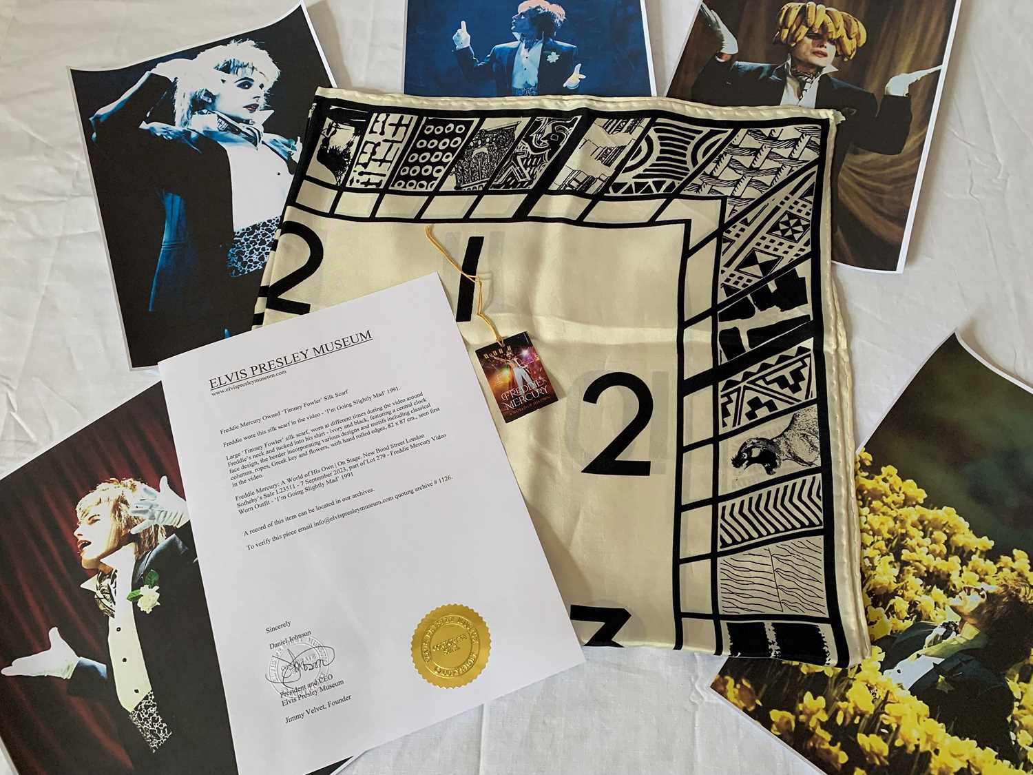 Freddie Mercury/Queen/Rock and Roll: - Image 4 of 4