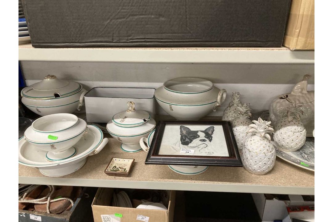 Ceramics and Glass: - Image 3 of 4