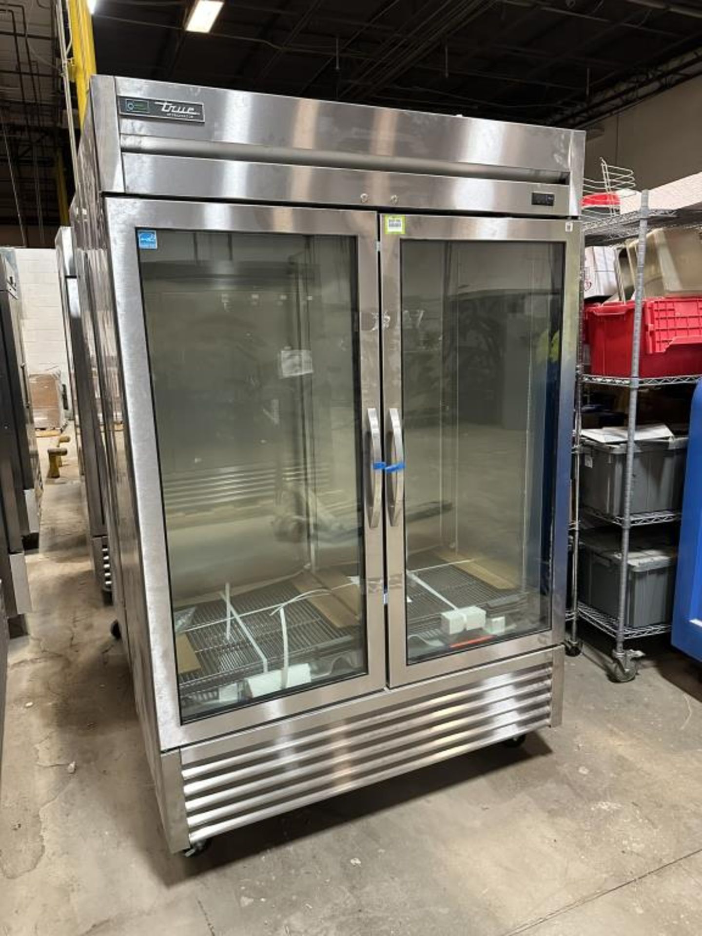 True 2-Glass Door Commercial Refrigerator