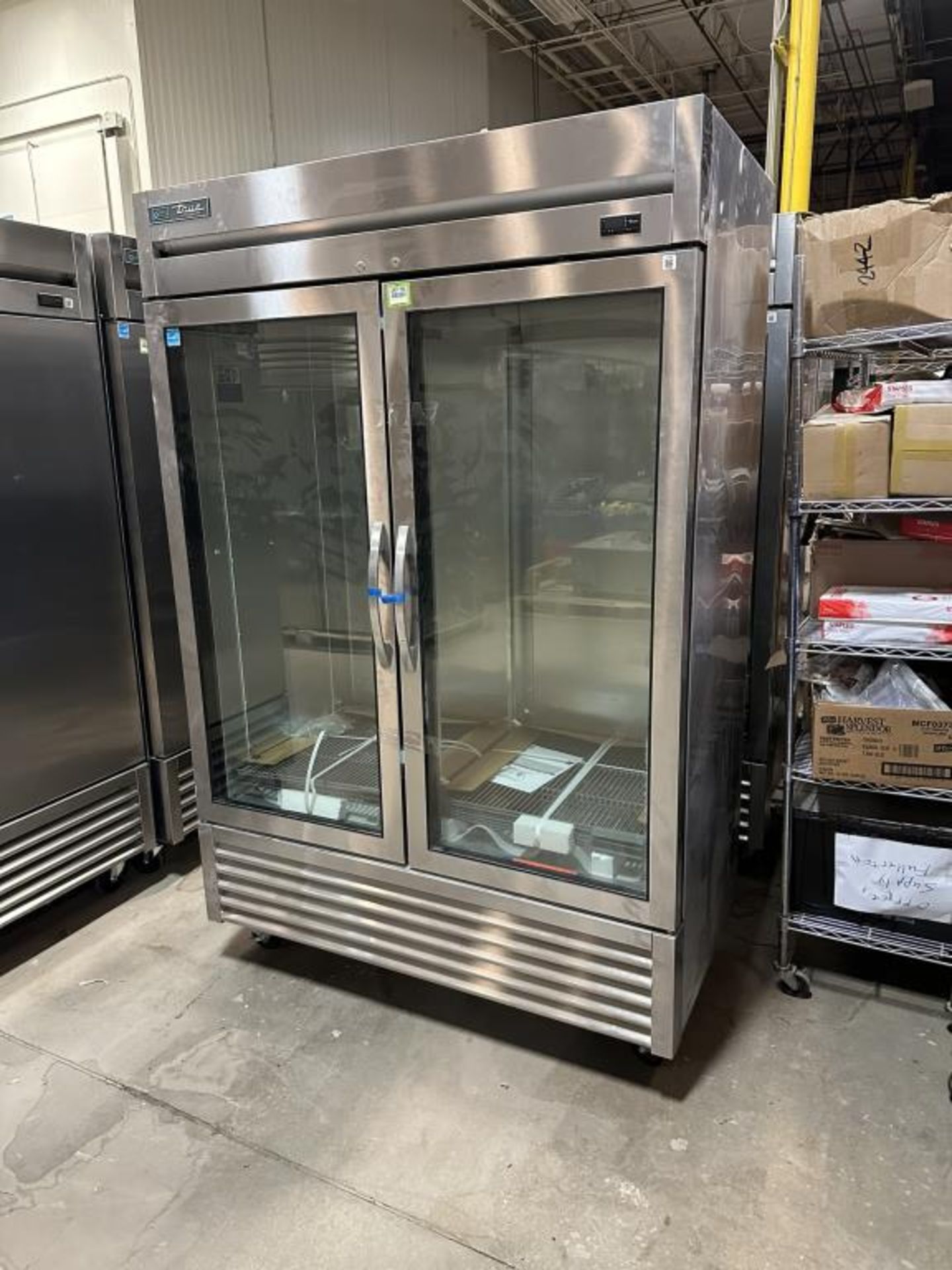 True 2-Glass Door Commercial Refrigerator - Image 2 of 4