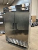 True 2-Door Commercial Freezer