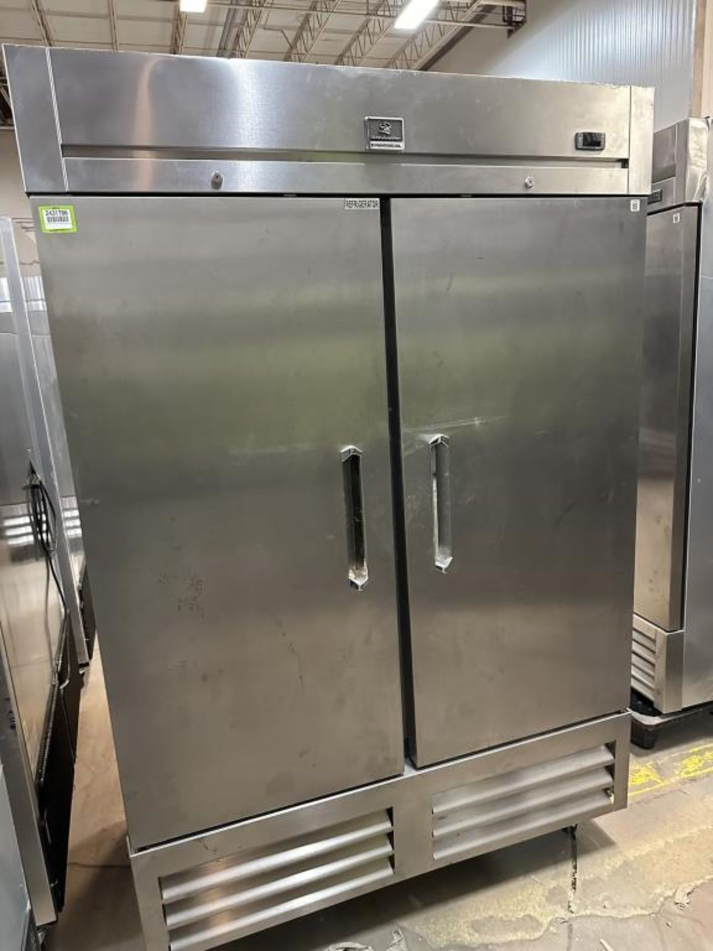 Turbo Air 2-Section Commercial Refrigerator - Image 2 of 4