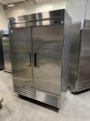 True 2-Door Commercial Refrigerator
