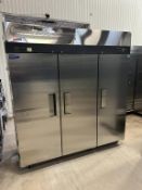 Turbo Air 3-Section Reach In Freezer
