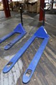 Uline Long Fork Pallet Truck