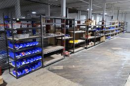 Shelving Units W/Assorted Solar Hardware