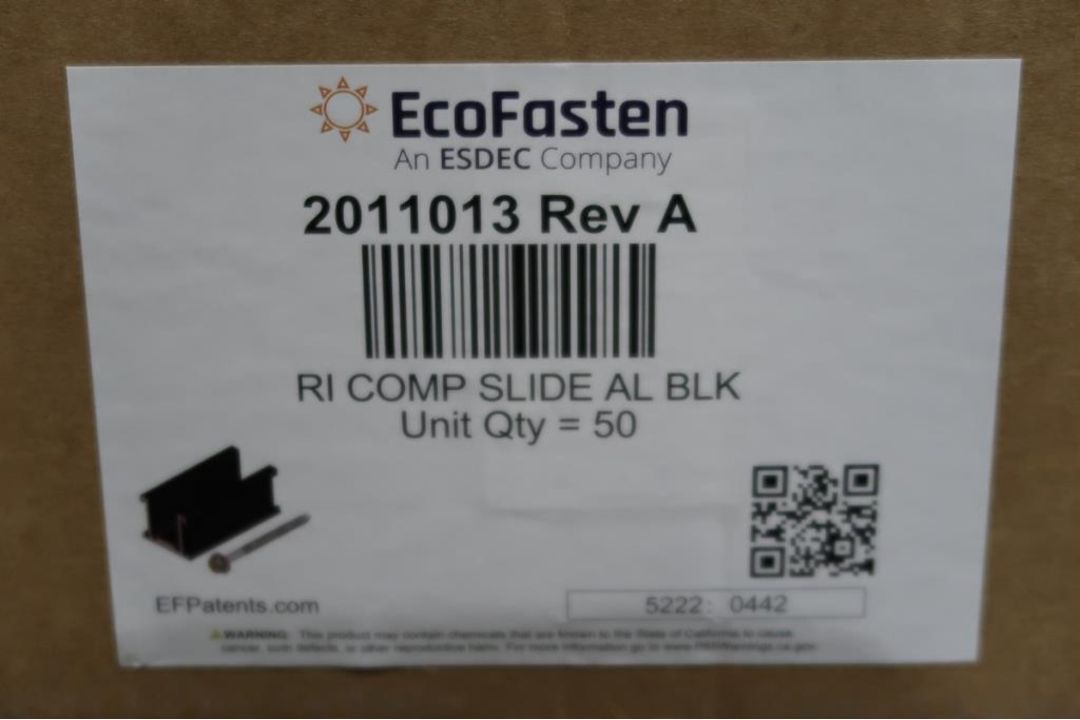 EcoFasten Aluminum Comp Slides - Image 3 of 3
