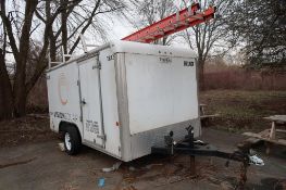 Car Mate 7' x 14' Enclosed Contractor Trailer