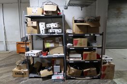 Shelving W/ Solar Panel Electrical Hardware