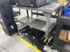 Little Giant Rolling Steel Table