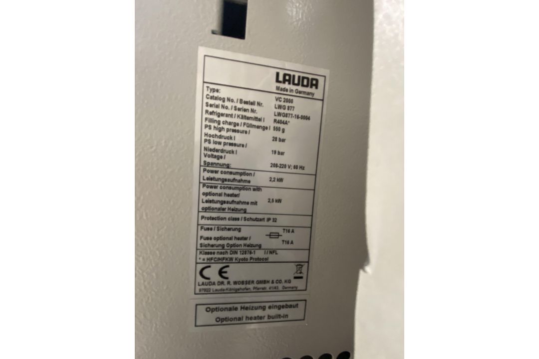 Lauda Brinkmann Recirculating Chiller - Image 2 of 2