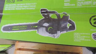 Greeenworks Chainsaw (Unused)