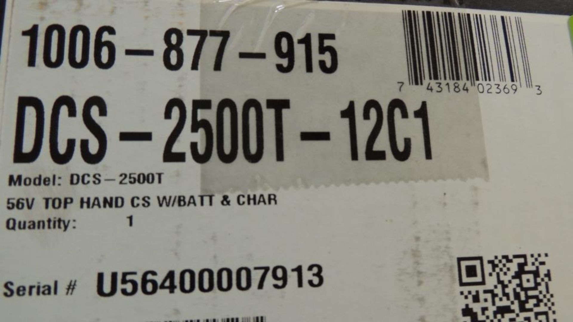 Echo Chainsaw (Unused) - Image 2 of 2