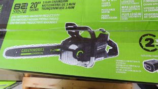 Greeenworks Chainsaw (Unused)