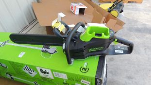 Greeenworks Chainsaw (Unused)