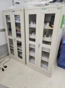 Uline 2-Door Storage Cabinets
