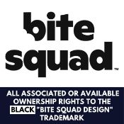 Trademark: Bite Squad Design (Black)