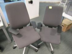 (2qty) Office Swivel Chairs