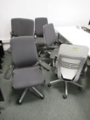(6qty) Office Swivel Chairs
