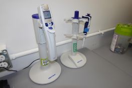 Eppendorf Pipets With Stands