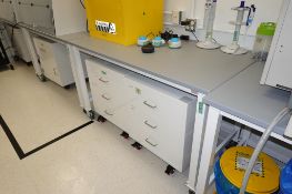 GENIE Scientific Lab Benches on Wheels