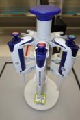 Rainin Single Channel Pipets & Carousel