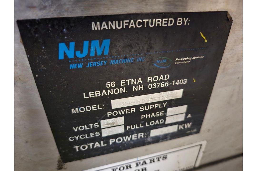 NJM Stainless Steel Labeling Machine - Image 15 of 15