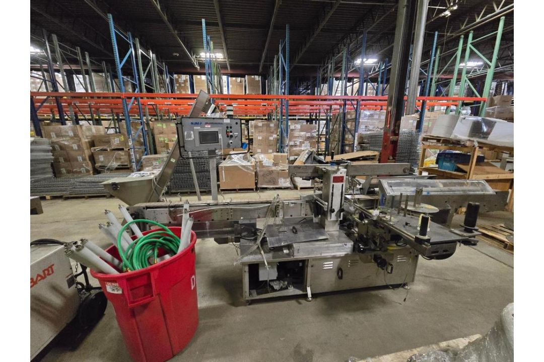 NJM Stainless Steel Labeling Machine - Image 1 of 15