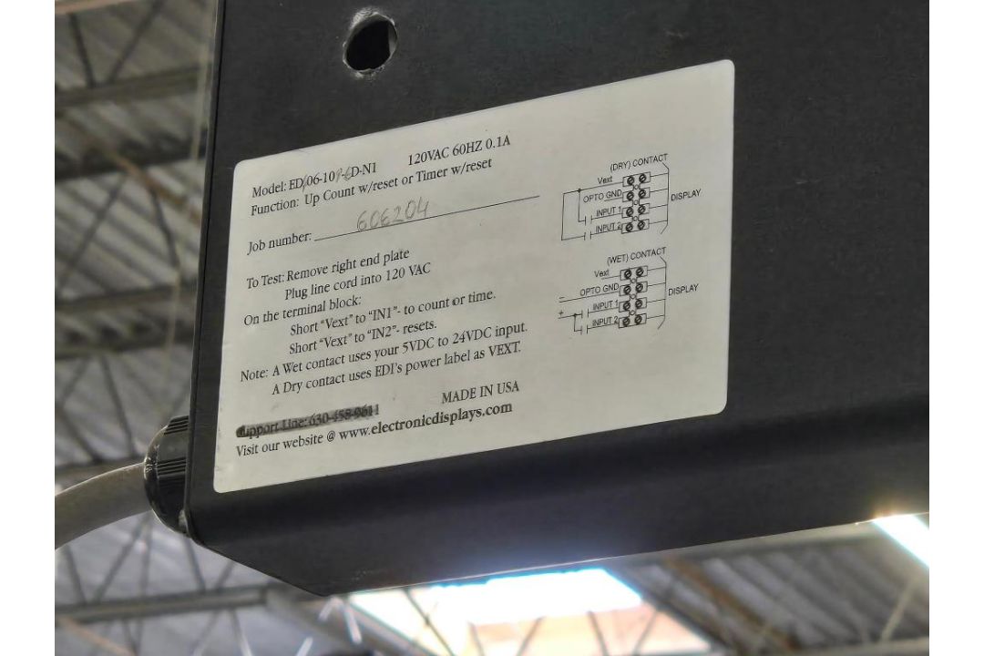 Red Lion Controls Digital Panel Meter - Image 3 of 3