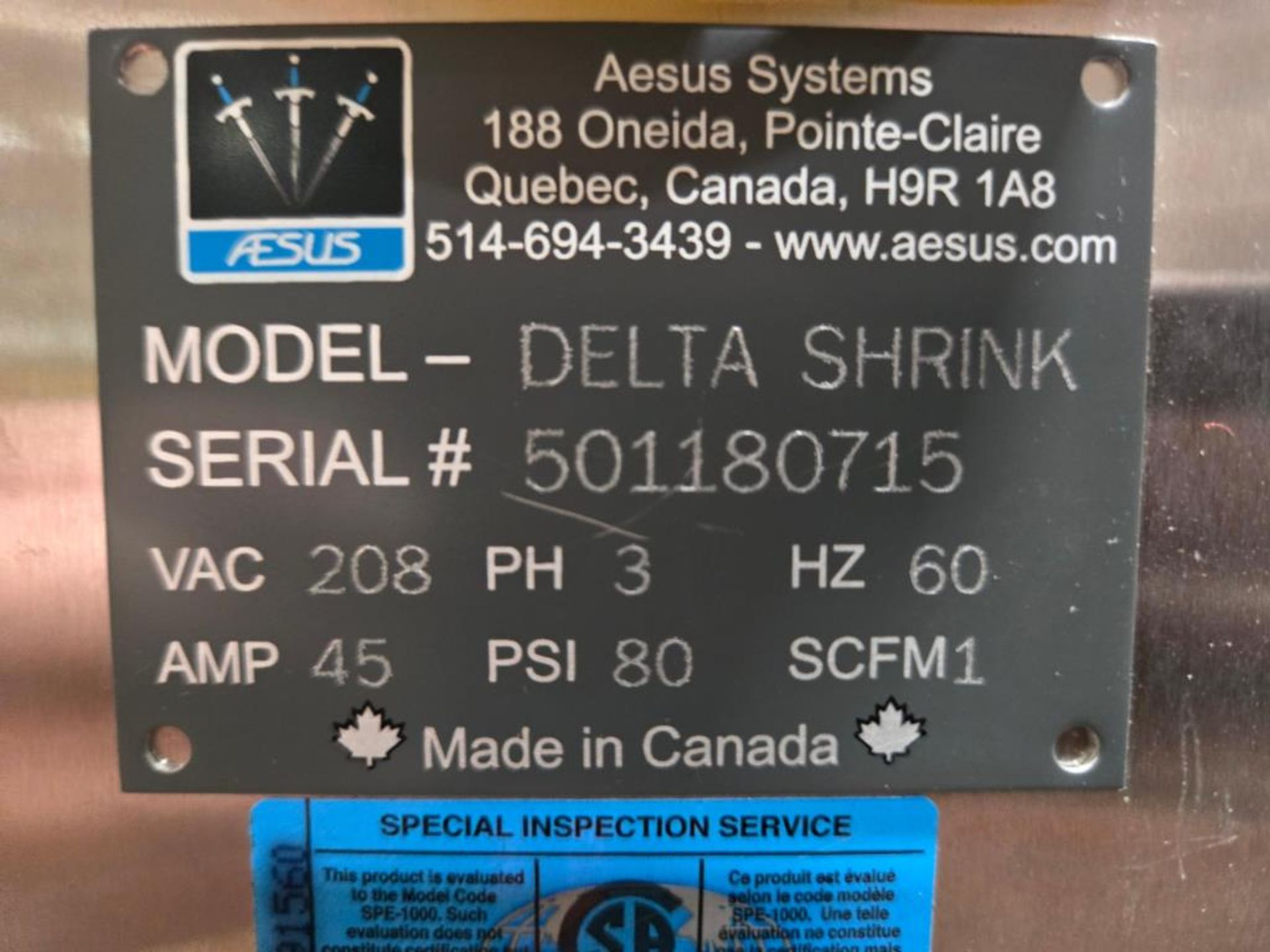 Aesus SS Labeling Machine - Image 12 of 12