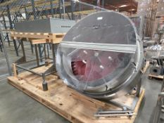 PMC Industries SS Hopper, Panel & Feed Conveyor