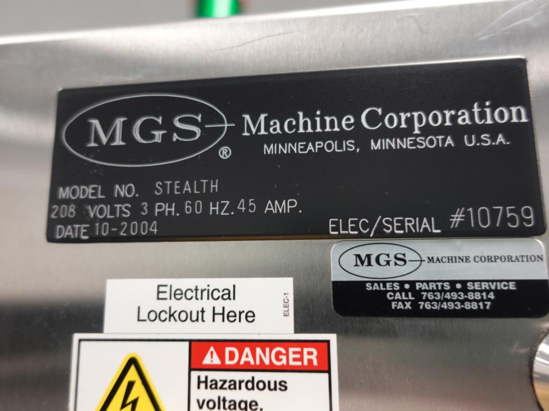 MGS Horizontal Cartoner - Image 16 of 16