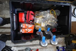 Assorted Tools, Boxes & Cabinet